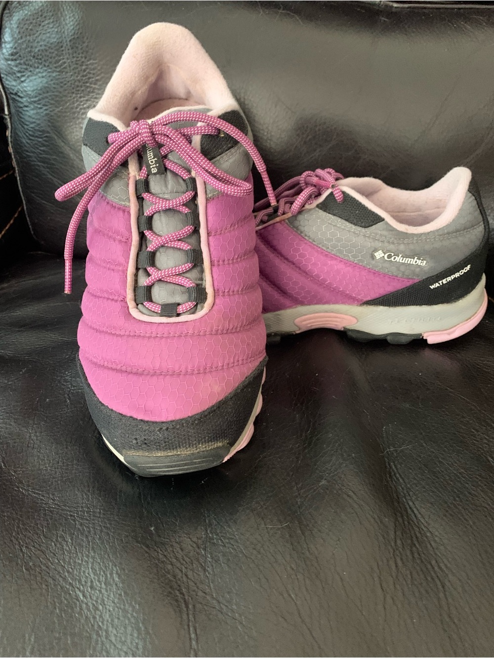 Columbia Women’s Purple Waterproof Athletic Sneakers Size 7